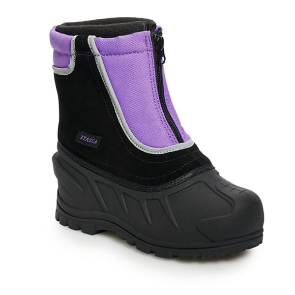 Itasca Pink Snow buster Kids Winter Boots - Picture 1 of 8